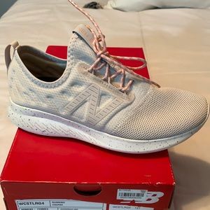 Off white new balance running shoes